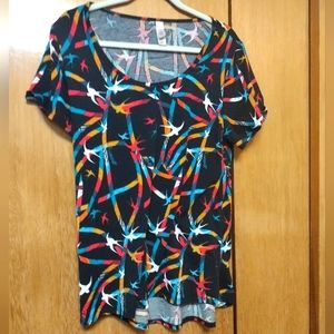 3 for $24, Lot of 2 LulaRoe Size Large Shirts, Classic T